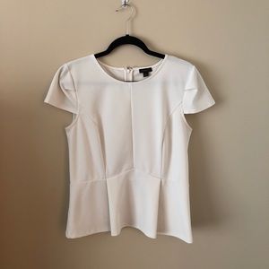 Ann Taylor Peplum Top
